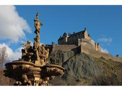 escocia-edimburgo-castillo fontana
